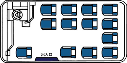 コミューターバス（ハイグレードフル装備車両）